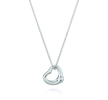 Tiffany & Co. シルバー オープンハートスモールハートネックレス TIFFANY & Co. オープンハート ネックレス シルバー 925